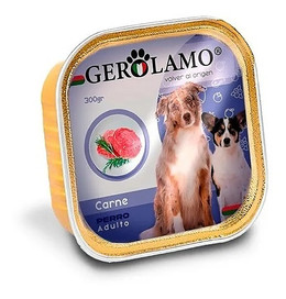 GEROLAMO PATE DE CARNE PARA PERRO ADULTO 300gr