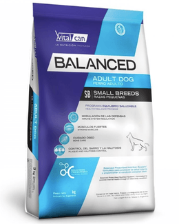 VITALCAN BALANCED ADULTO RAZAS PEQUEÑAS 3 KG