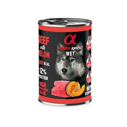 ALPHA SPIRIT LATA CONEJO BANANA 400 GRS