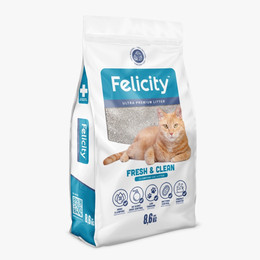 ARENA AGLUTINANTE FELICITY FRESH & CLEAN 8,6KG