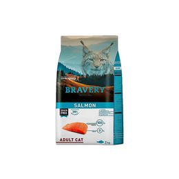 BRAVERY GATO ADULTO SALMÓN 2KG