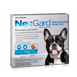 NEXGARD 1 TABLETA PARA PERROS DE 4,1 a 10 KG