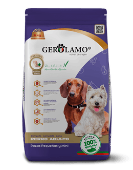 GEROLAMO PERRO ADULTO RAZA PEQUEÑA 8 KG
