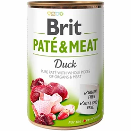 BRIT CARE PATÉ & MEAT PATO 400 GR