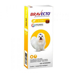 BRAVECTO PARA PERRO 2 A 4.5 KG 112.5 MG