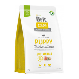 BRIT CARE PUPPY  POLLO E INSECTO 3 KG