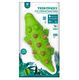 NATURA NOURISH COCODRILO TREATRICKS 2 EN 1 JUGUETE Y SNACK