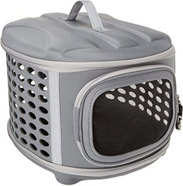 MAXPET TRANSPORTADOR SEMIRIGIDO GRIS