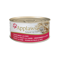 APPLAWS LATA GATO ADULTO SABOR POLLO Y PATO 70gr