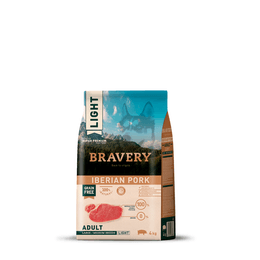 BRAVERY ADULTO MINI IBERIAN PORK LIGHT 4 KG