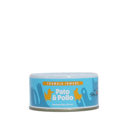 SUNISELECTO ALIMENTO HÚMEDO PARA GATO FÓRMULA INMUNE- PATO POLLO 79 GR