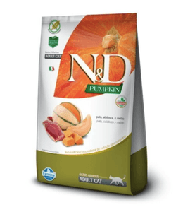 N&D PUMPKIN GATO ADULTO PATO CALABAZA MELÓN 1,5 KG