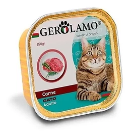 GEROLAMO PATE DE CARNE PARA GATO ADULTO 300gr