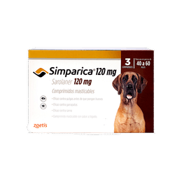 SIMPARICA PARA PERROS 40 A 60 KG 