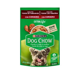 DOG CHOW SACHET PACK 20 UNIDADES X 100 GRS