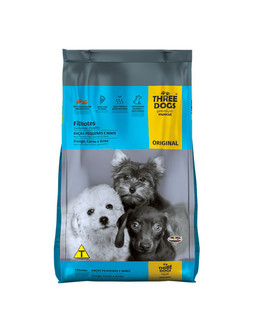 THREE DOGS ORIGINAL CACHORROS RAZAS PEQUEÑAS Y MINIS 3 KG