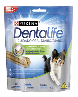 DENTALIFE PERROS RAZAS MEDIANAS 119g 7un