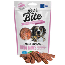 LET`S BITE MEAT SNACKS TUNA BARS 80 GR