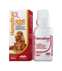 HEMOLITAN PET SUPLEMENTO MULTIVITAMINICO 30 ML