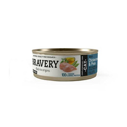 BRAVERY POLLO Y GUISANTES GATO ADULTO 70 GR