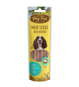 DOG FEST STICKS DE AVESTRUZ 45 GR