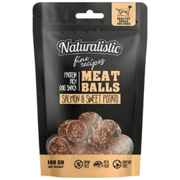 NATURALISTIC MEAT BALLS SALMON 100 GRS