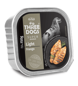 THREE DOGS PATE SUPER PREMIUM ADULTO LIGHT SABOR POLLO 150gr