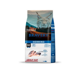 BRAVERY GATO ADULTO HERRING 7 KG