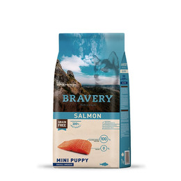 BRAVERY CACHORRO MINI SALMON 2 KG