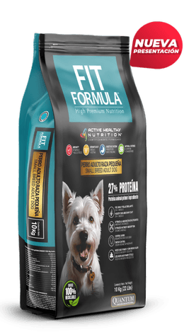 FIT FORMULA PERROS ADULTOS RAZA PEQUEÑA 10 KG