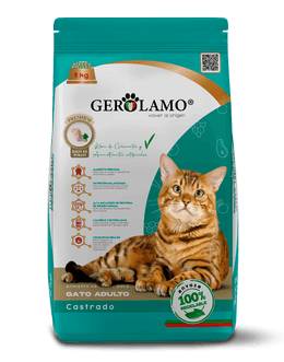 GEROLAMO GATO ADULTO CASTRADO 8 KG