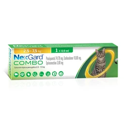 NEXGARD COMBO PARA GATOS 2,5 A 7,5 KG