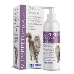 SUPERPET PARA GATOS OMEGA 3 Y 6  125 ML