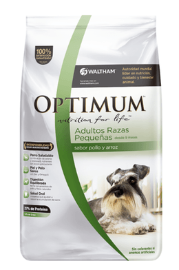 OPTIMUM ADULTOS RAZAS PEQUEÑAS 15KG