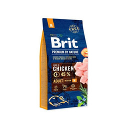 BRIT PREMIUM PERRO ADULTO RAZA MEDIANA 15 KG