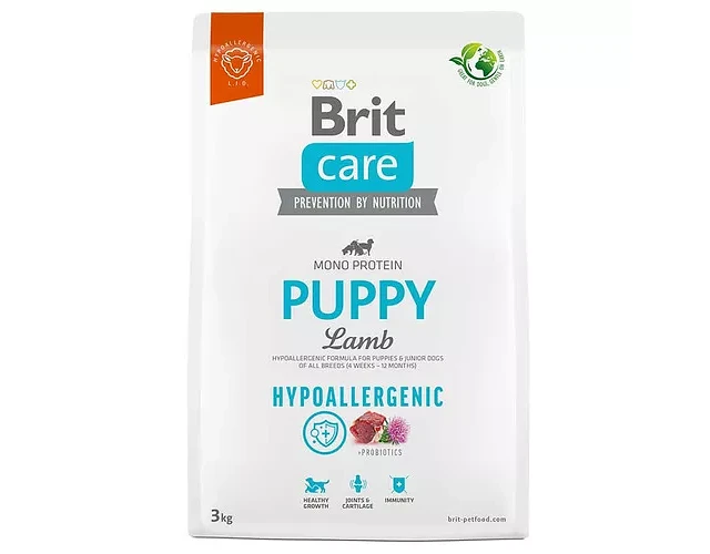 BRIT CARE PUPPY HIPOALERGENICO CORDERO 3 KG - BRIT_PUPPY_LAM.webp