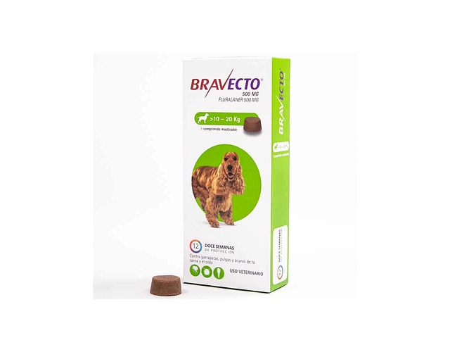 BRAVECTO PARA PERRO 10 A 20 KG 500 MG - bravecto_10a20kg.webp