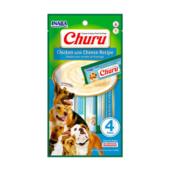 CHURU PARA PERROS SABOR POLLO CON QUESO 4 TUBOS - churu_perro_pollo_queso.jpeg