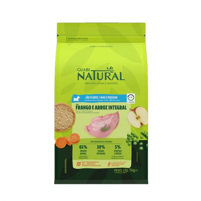 GUABI NATURAL PERRO CACHORRO RAZA PEQUEÑA 2,5 KG  - guabi_cachorro_pollo_arroz_1.jpeg