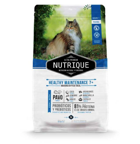 NUTRIQUE GATOS ADULTOS SENIOR +7 SABOR A PAVO 7,5 KG - nutrique_gato_senior.png