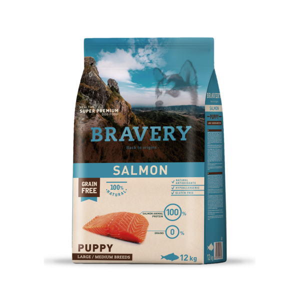 BRAVERY CACHORRO RAZAS MEDIANAS Y GRANDES SALMON 12 KG - maskoticas.cl.png