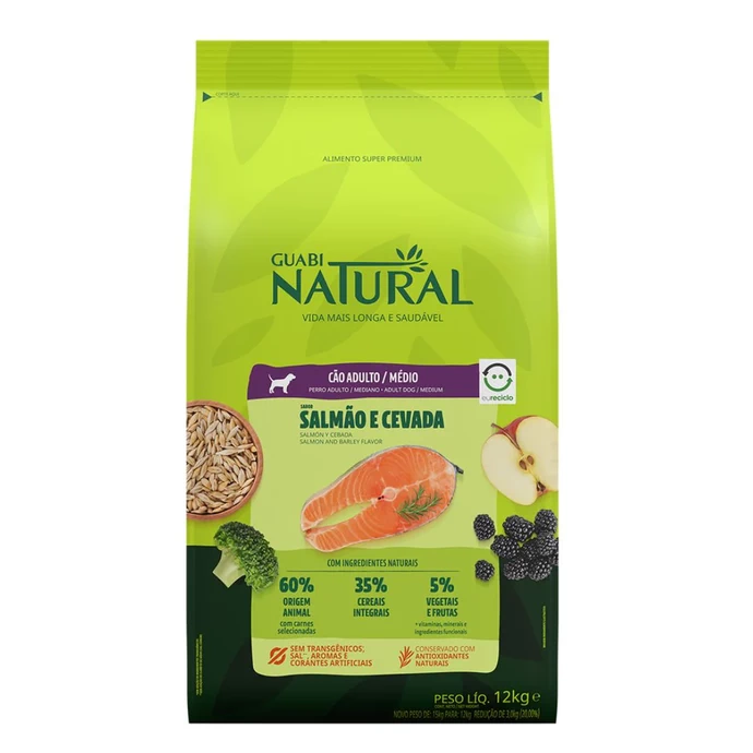 GUABI NATURAL PERRO ADULTO RAZA MEDIANA 2,5 KG - guabi_perro_med.webp