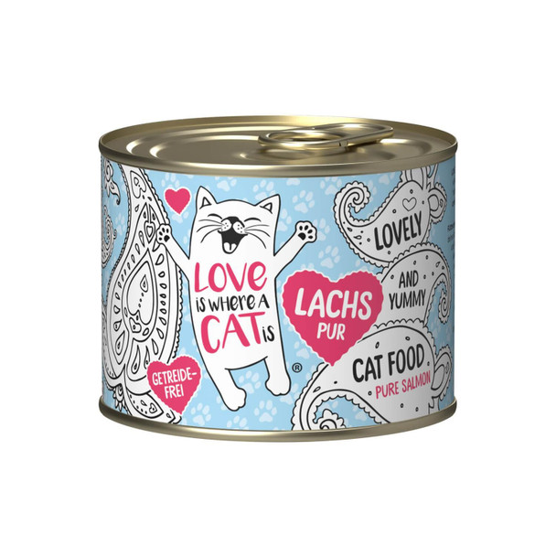 LOVE IS WHERE A CAT IS PURE SALMÓN 190 GR - lata_loveiscat_salmon.jpeg