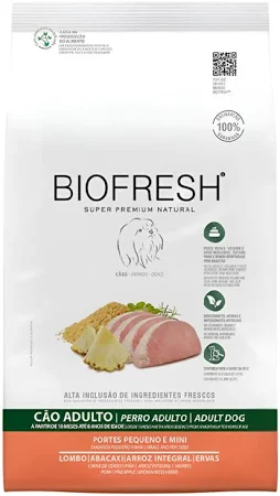 BIOFRESH PARA ADULTO RAZA PEQUEÑA 3 KG CERDO Y PIÑA - biofresh_cerdo3kg.webp