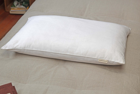 Almohada  Lino - tela de lino, relleno 100% algodón
