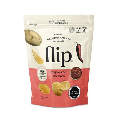 Chips de papas con merkén