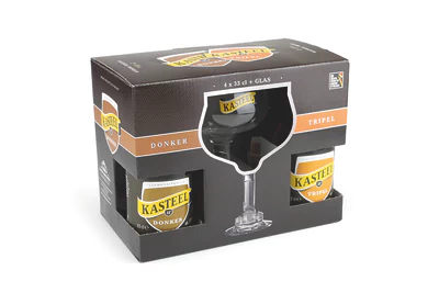 Gift Pack Kasteel Donker y Tripel