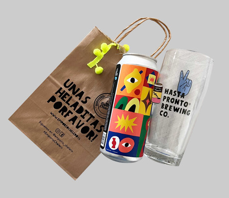 Pack Hasta Pronto + pins + vaso