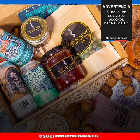 PACK GOURMET XL HUMOS DEL NORTE Y EMPORIO CHELERO